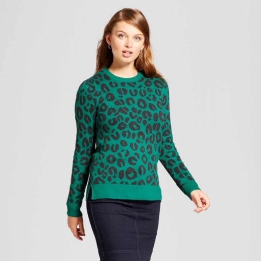 A NEW DAY | leopard sweater